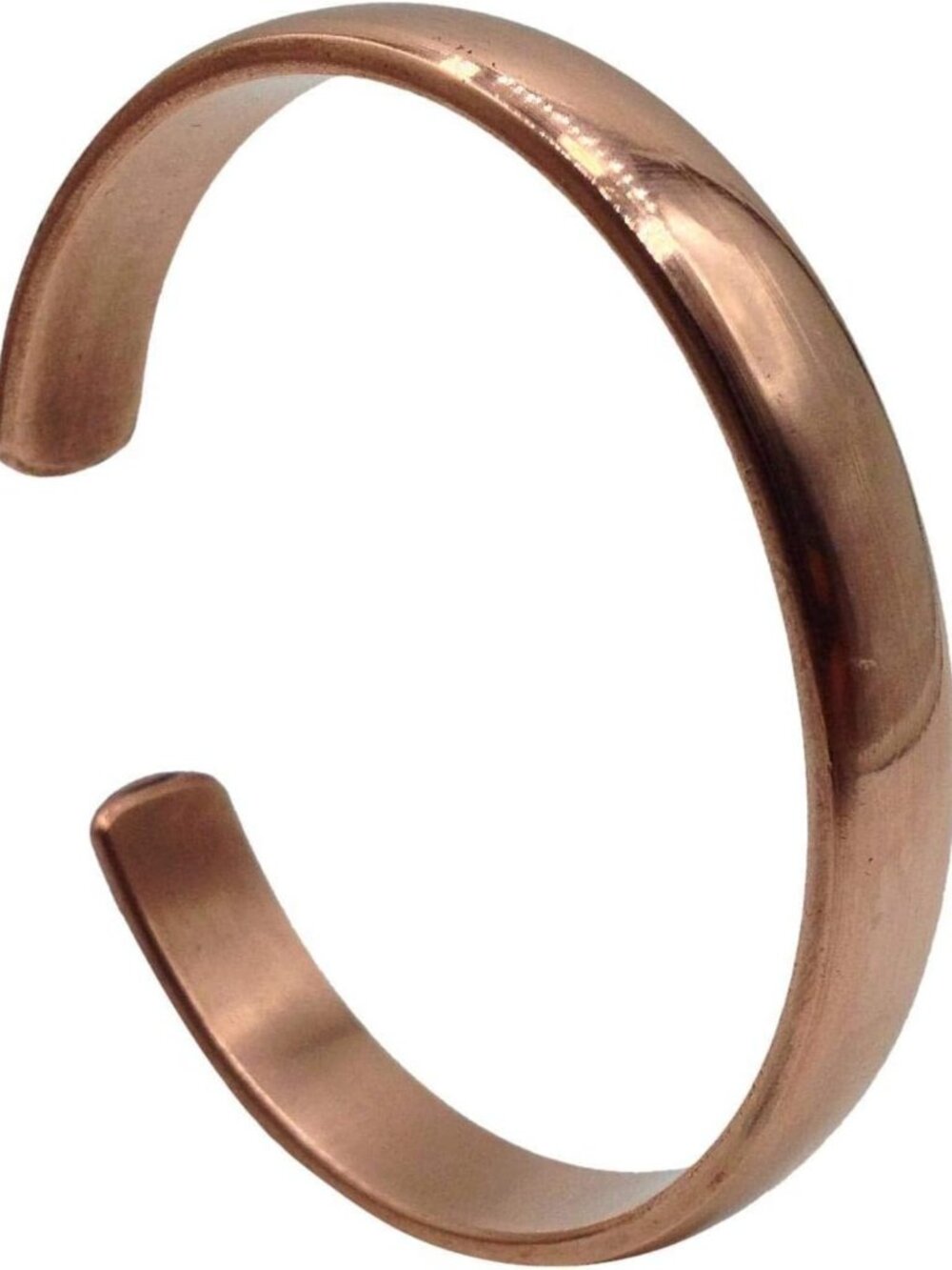 Hand Forged 100% Copper Bracelet - Solid, High Gauge, Healing Energy Jewelry
